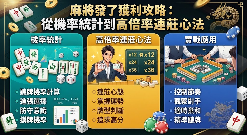 從機率統計到高倍率連莊心法 從機率統計到高倍率連莊心法